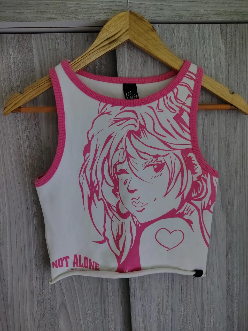 Musculosa Not alone · Talle S