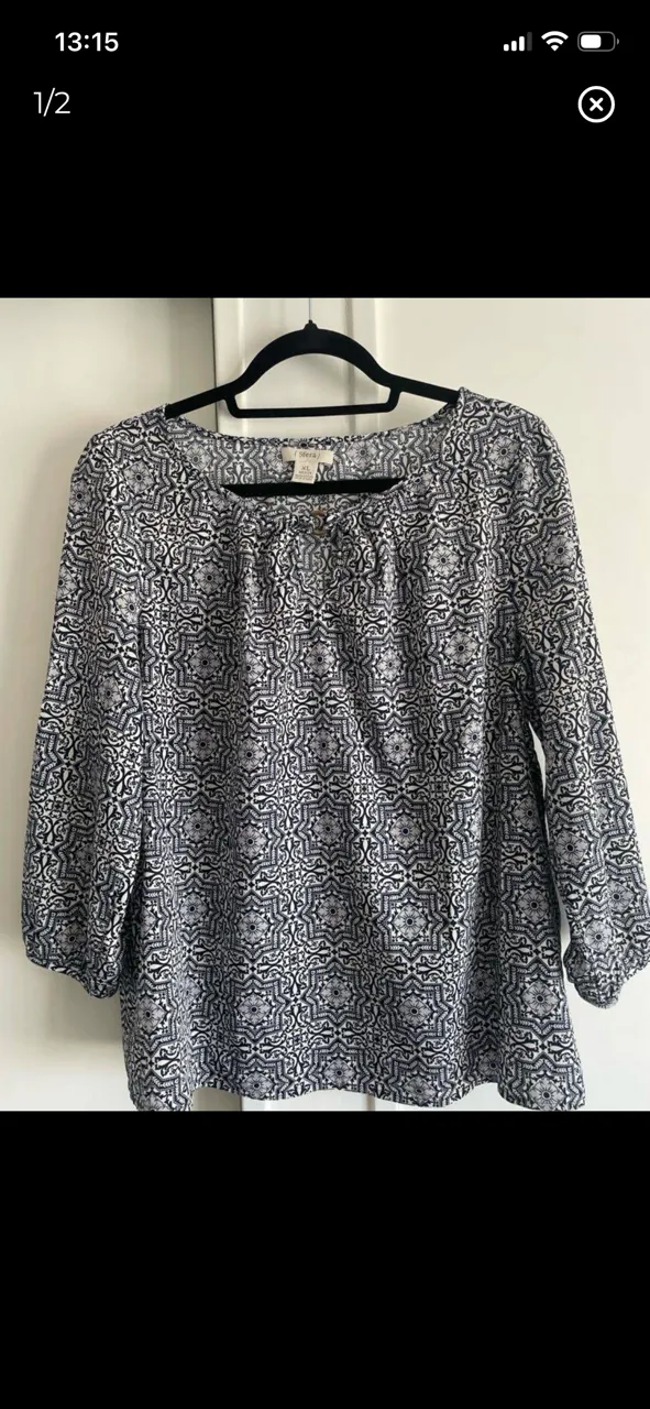 Blusa Sfera · Talle XL