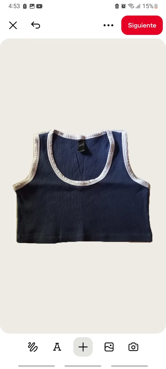 Musculosa CACHE · Talle M