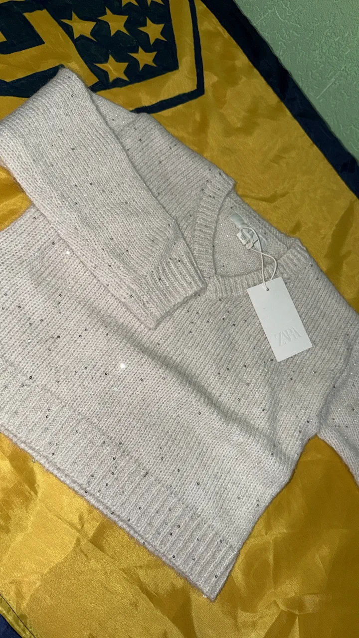Sweater de cuello alto Zara · Talle 8 años / 128 cm