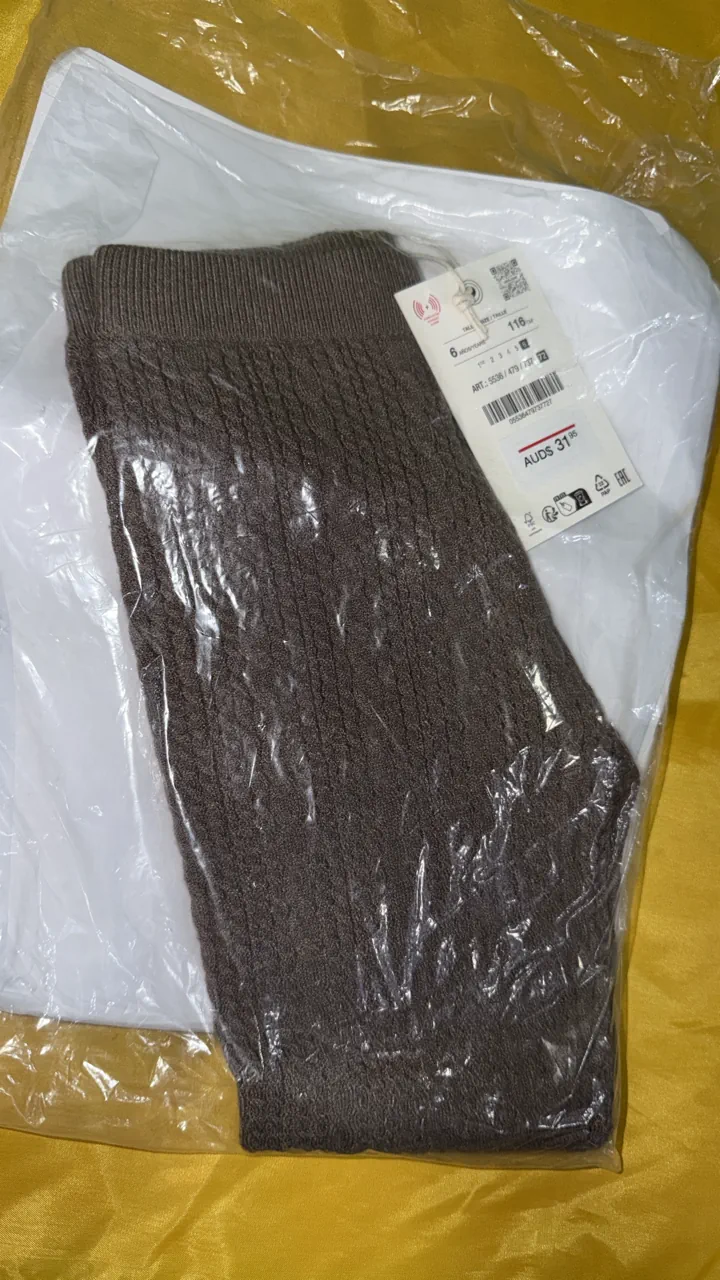 Calza Zara · Talle 6 años / 116 cm