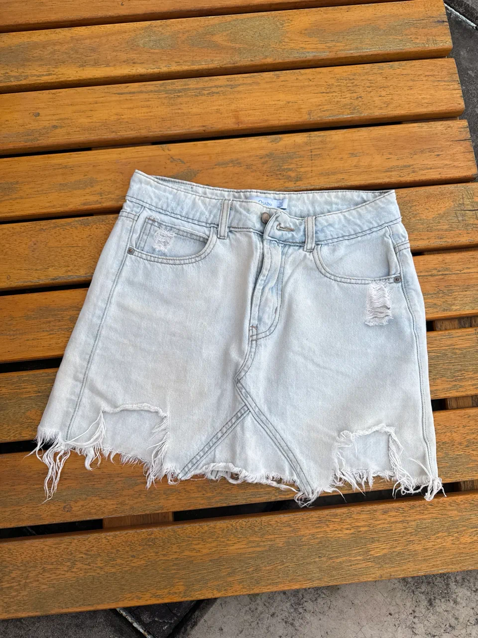 Minifalda Osaina denim · Talle EU 38
