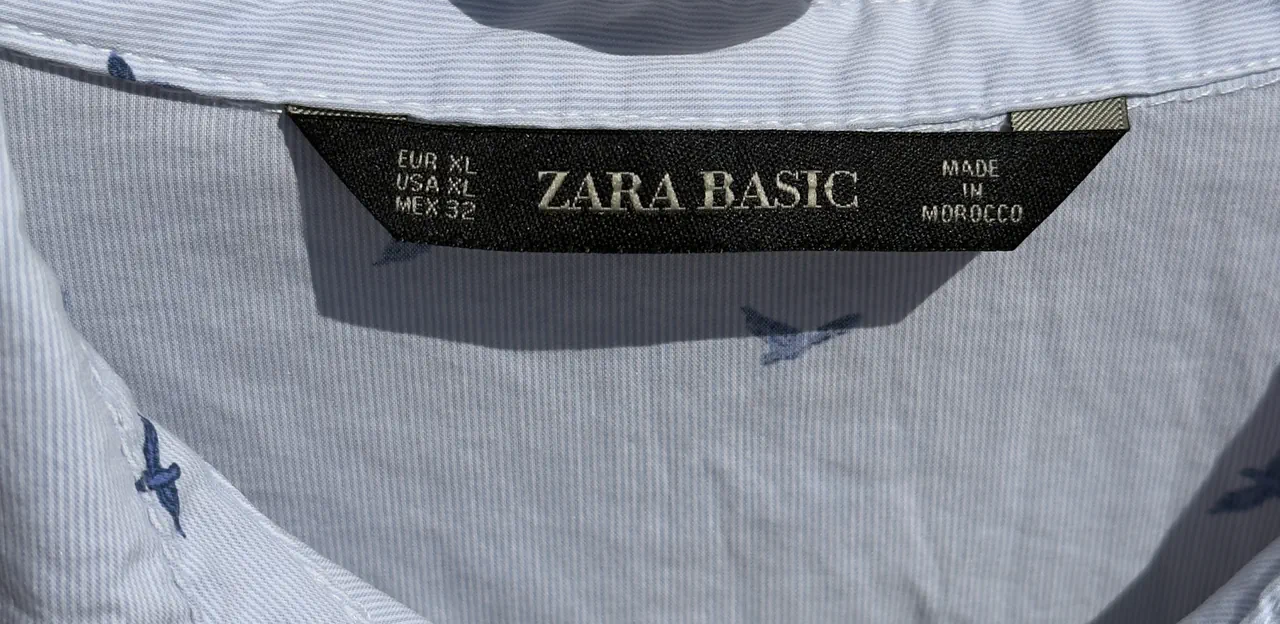 Camisa Zara Basic - imagen 1