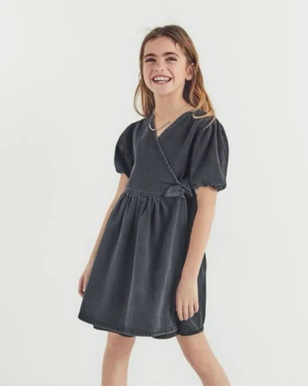 Vestido corto Zara · Talle 13 años / 158 cm