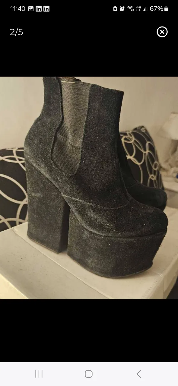 Botas 47 Street · Talle AR 36