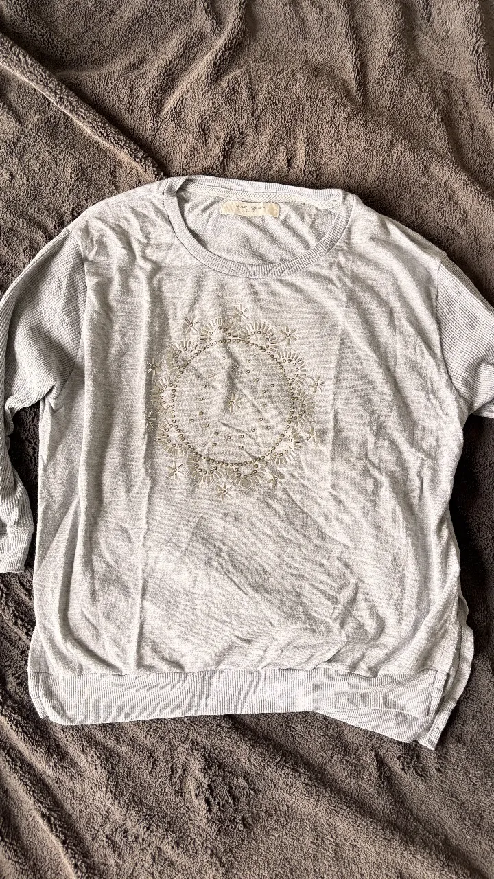 Sweater de cuello redondo Rapsodia · Talle M