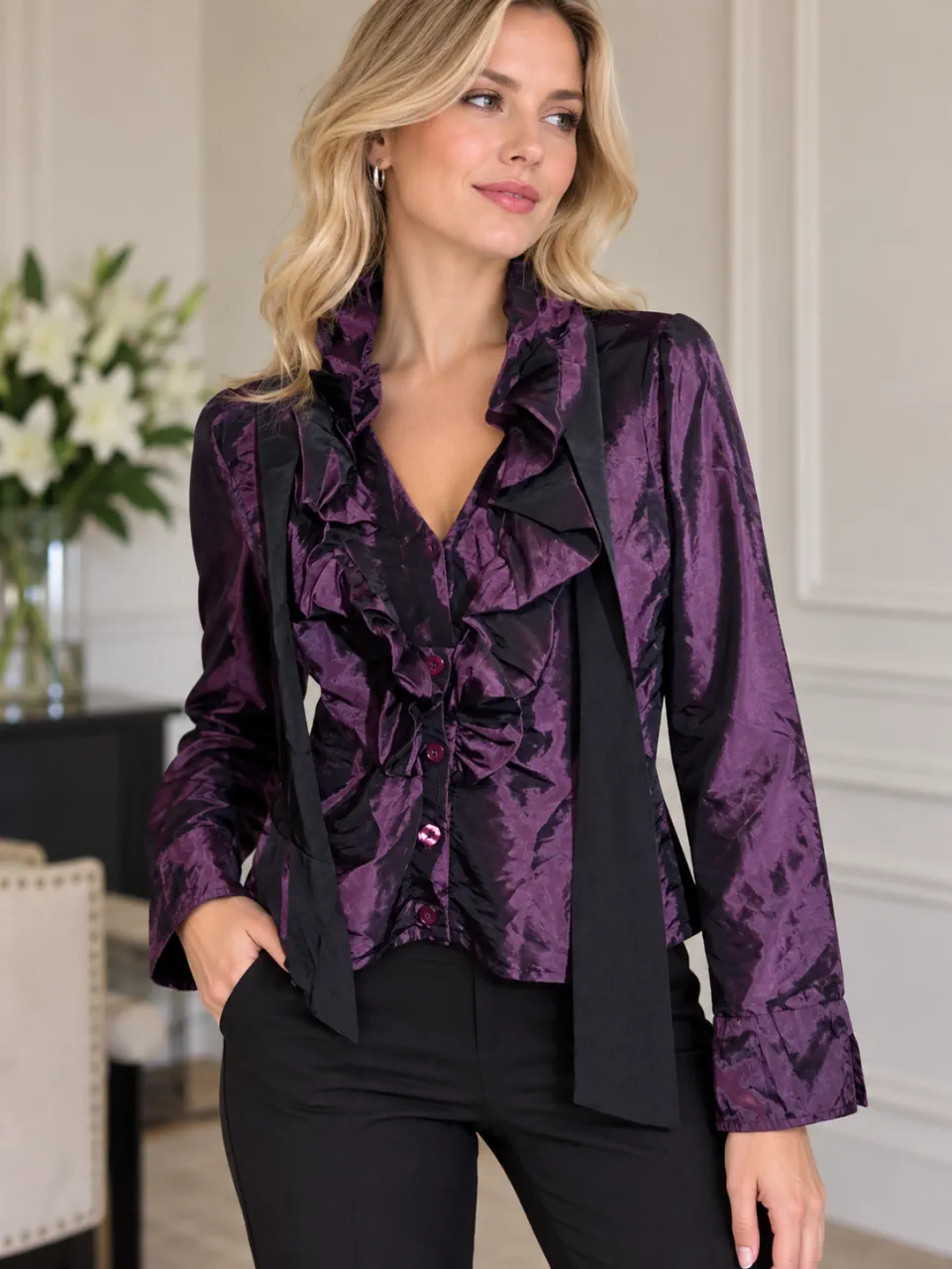 Blusa City girl · Talle L