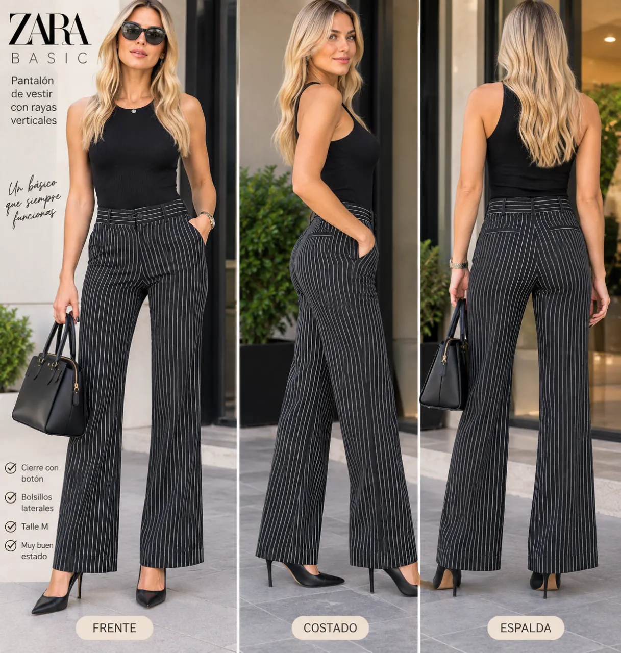 Pantalón Zara Basic - imagen 1