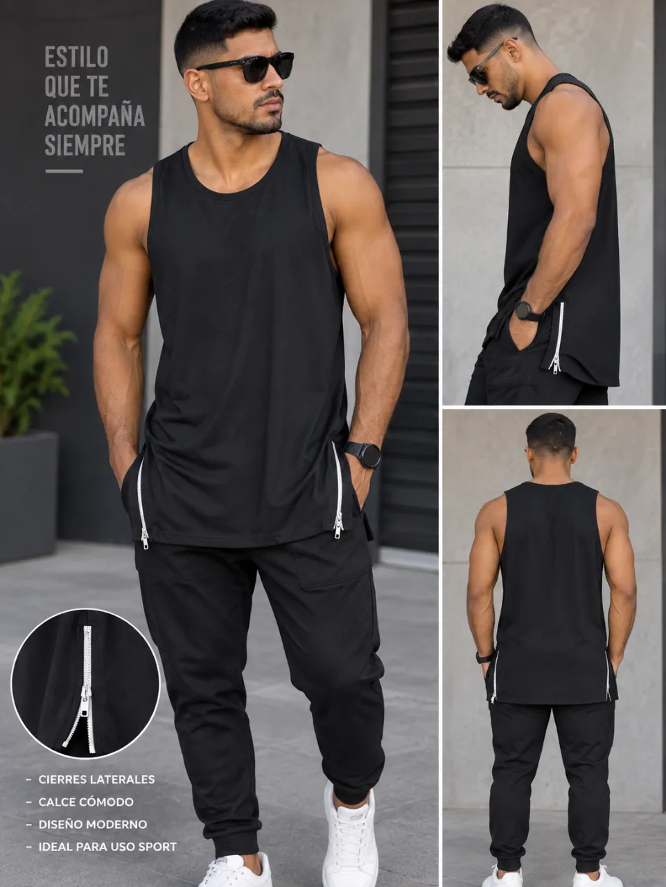 Musculosa Farenheite · Talle L