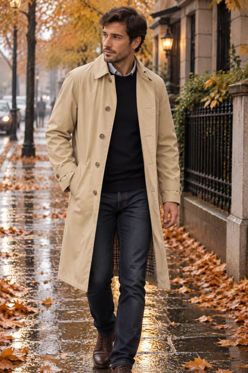 Trench Zara Man · Talle XL