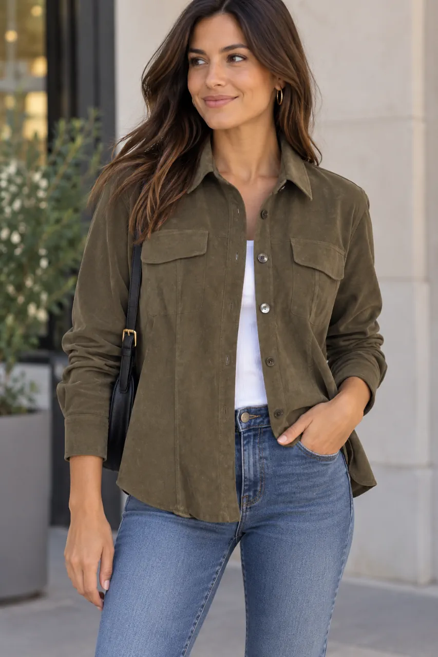 Camisa Zara Basic · Talle L