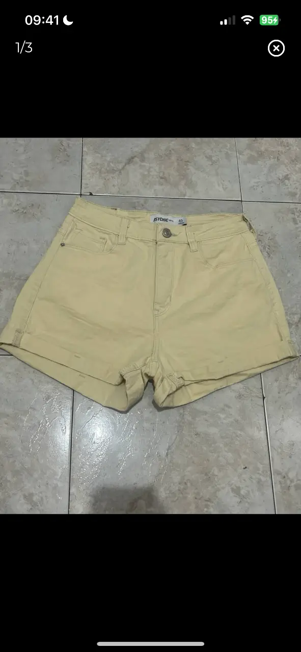 Short PSYCHIC DENIM - imagen 1