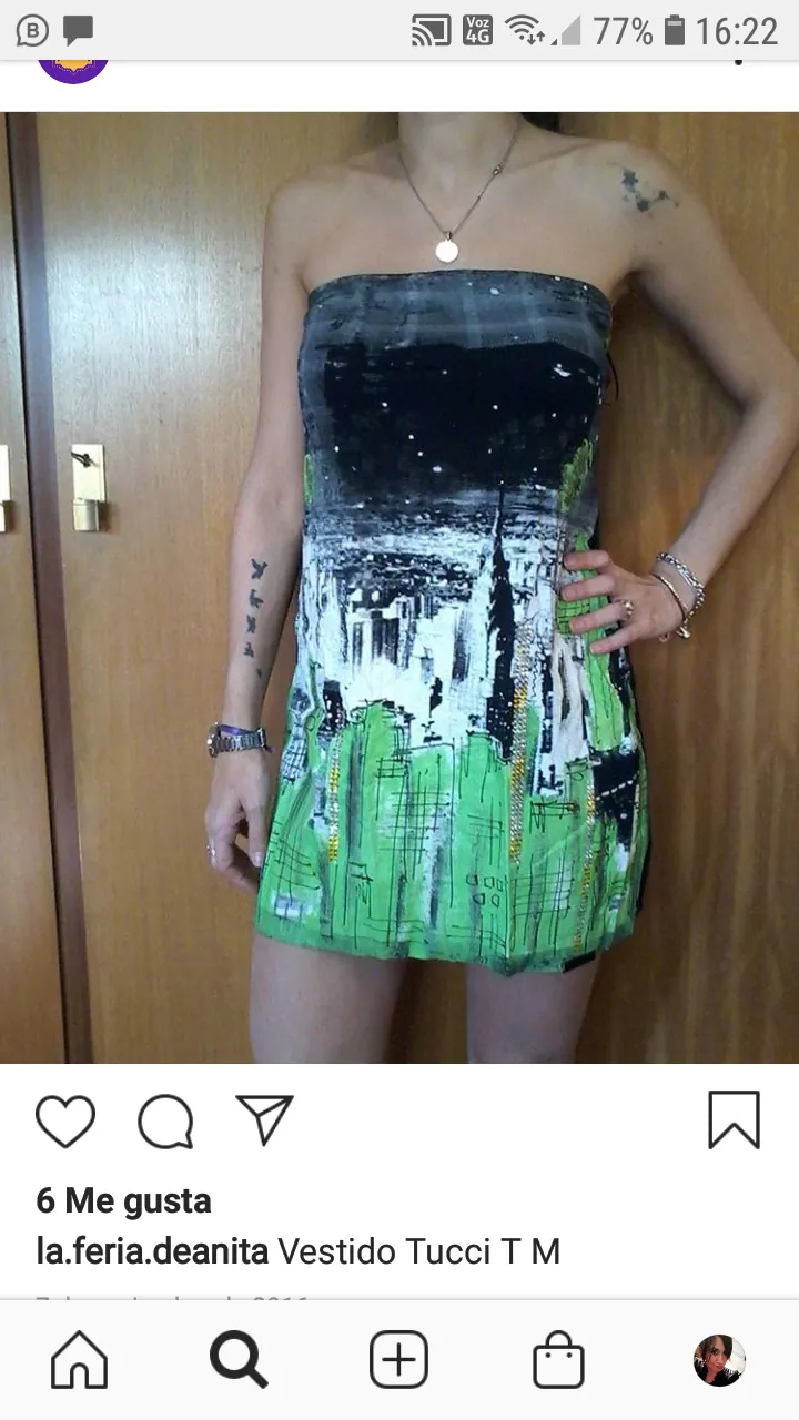 Vestido Tucci - imagen 1