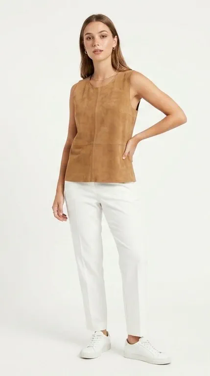 Musculosa Cosima leather - imagen 1