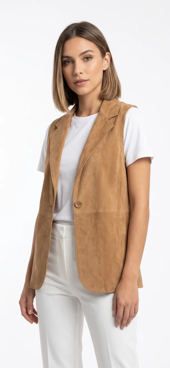 Chaleco Cosima leather - imagen 1