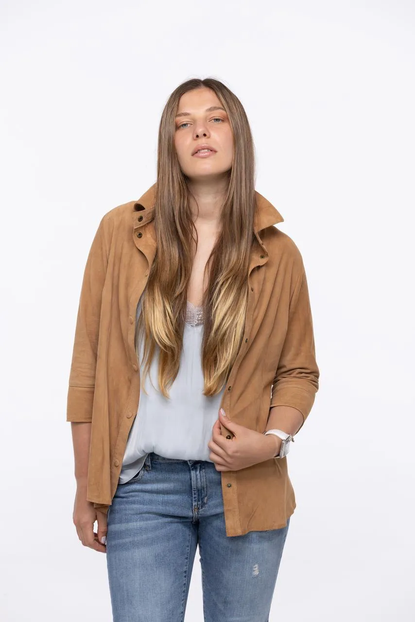 Camisa Cosima leather - imagen 1