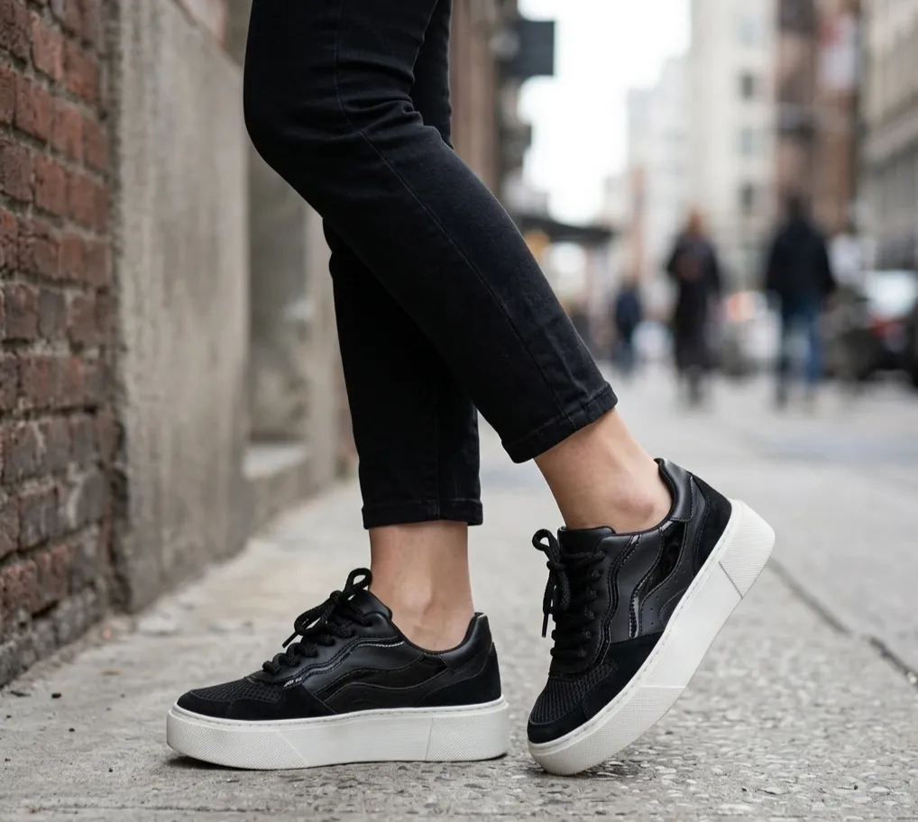 Zapatillas Cuero · Talle AR 35