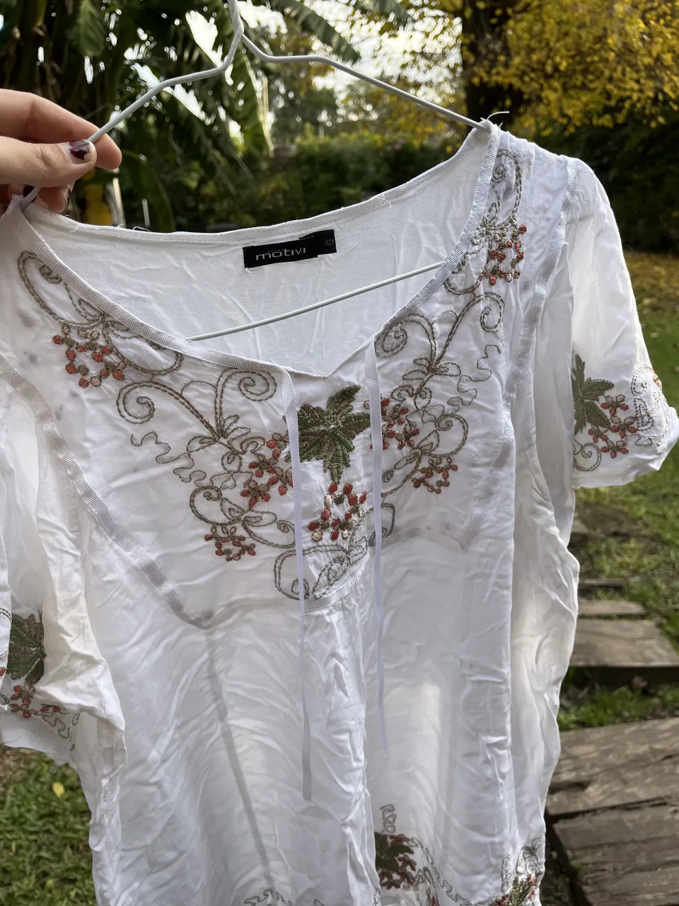 Blusa motivi - imagen 1