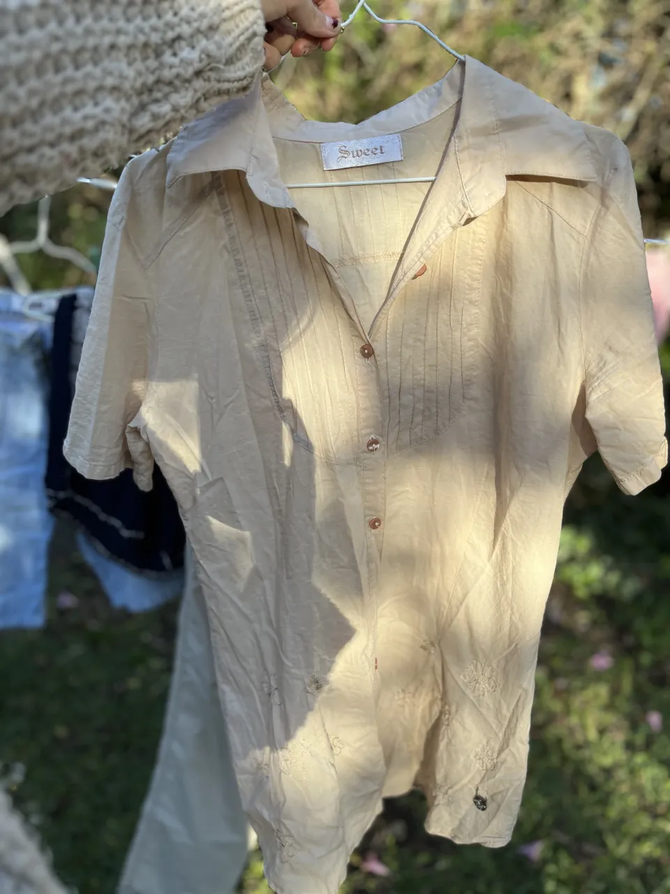 Camisa Sweet · Talle M