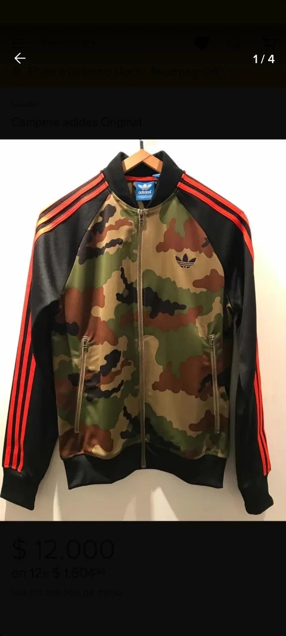 Campera adidas - imagen 1