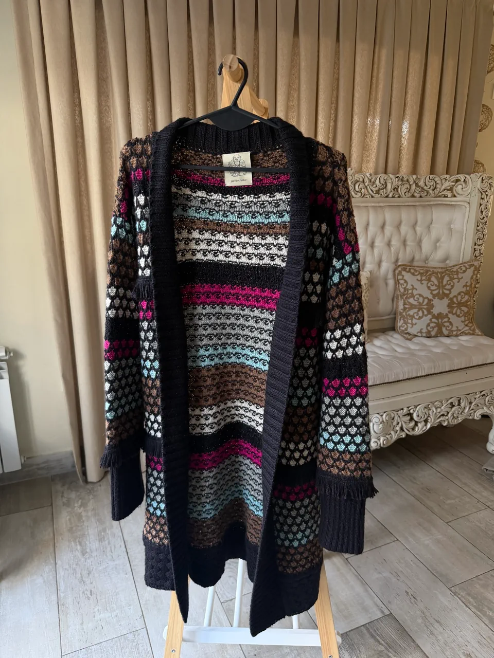 Cardigan Jazmín Chebar - imagen 1