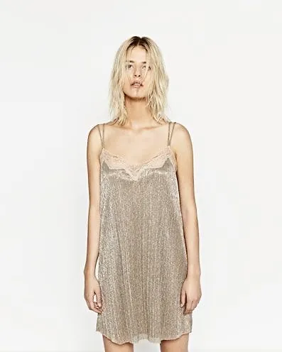 Vestido Zara · Talle M