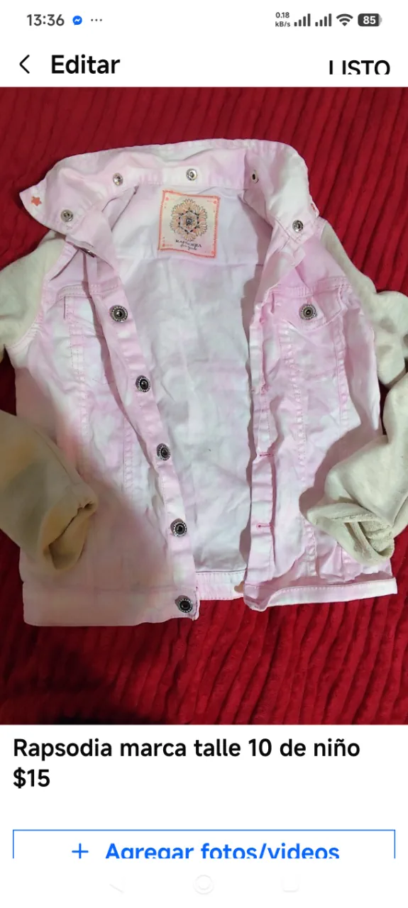 Ropa para ocasiones Rapsodia - imagen 1