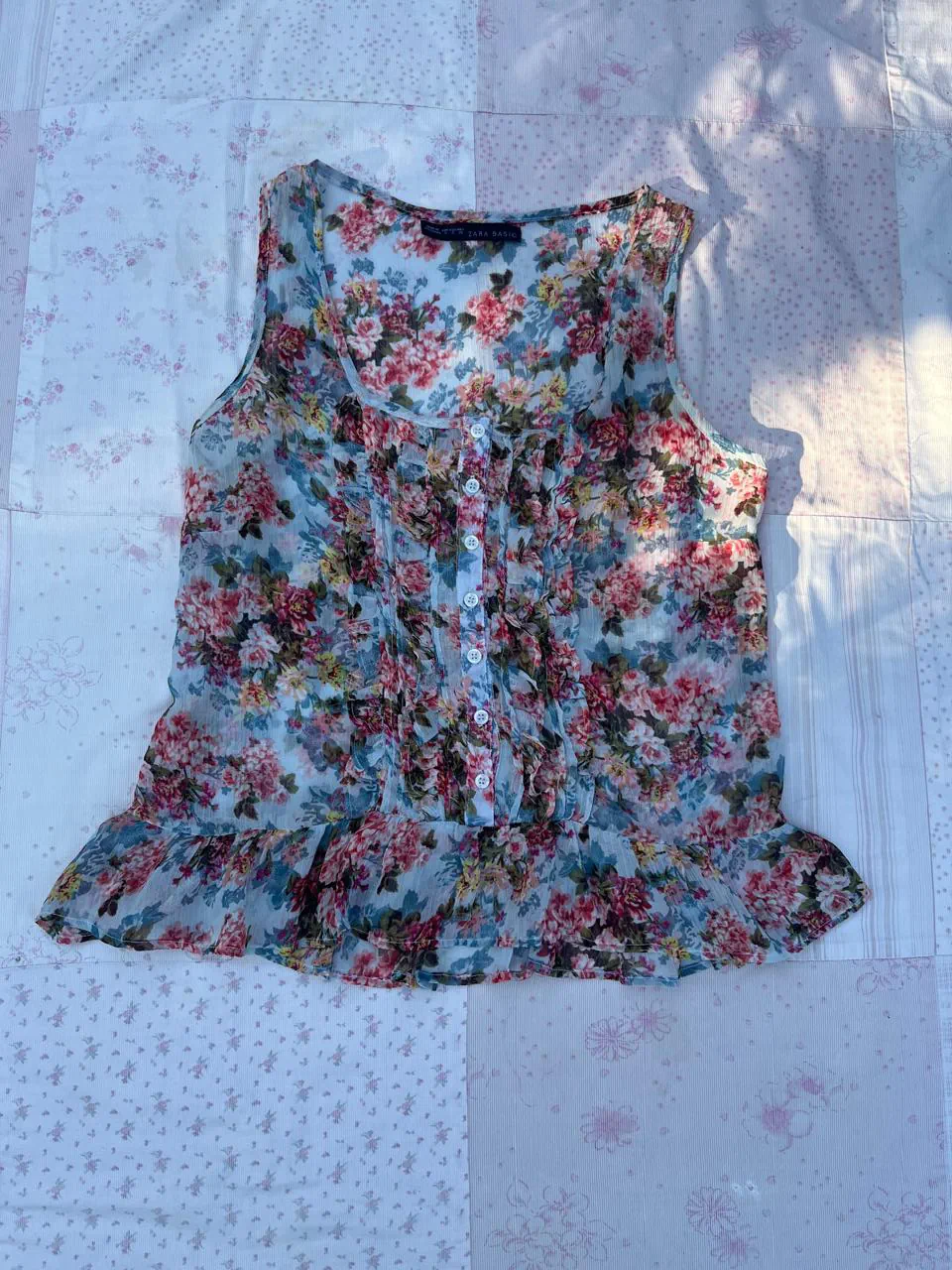 Musculosa Zara Basic · Talle S