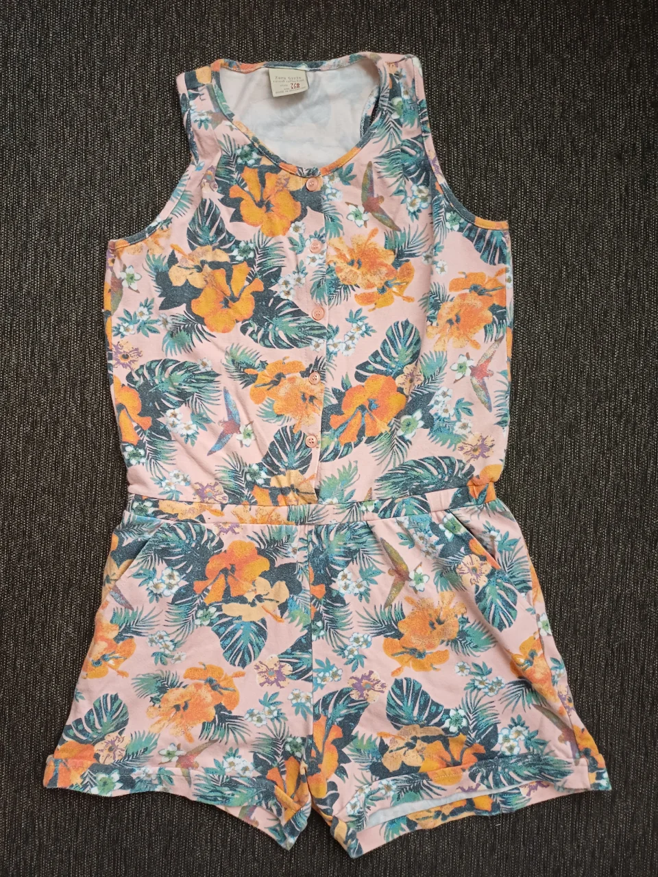 Vestido corto Zara · Talle 8 años / 128 cm