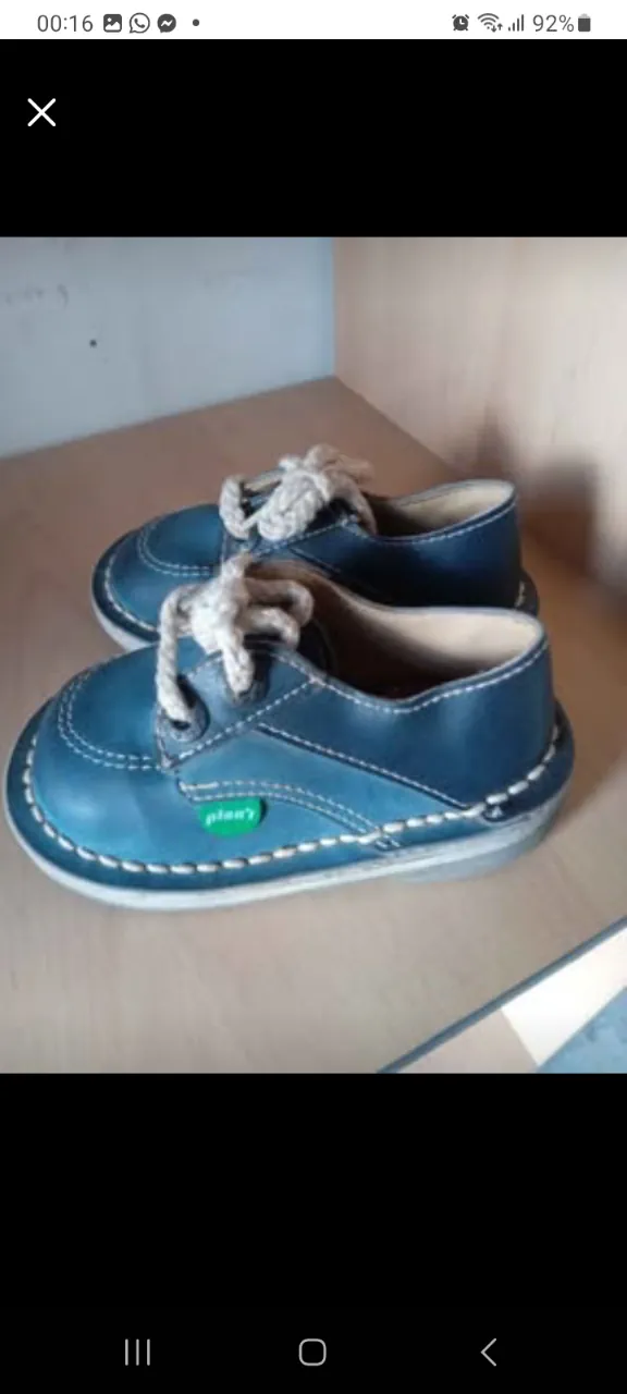 Zapato con cordones Kikers · Talle AR 22