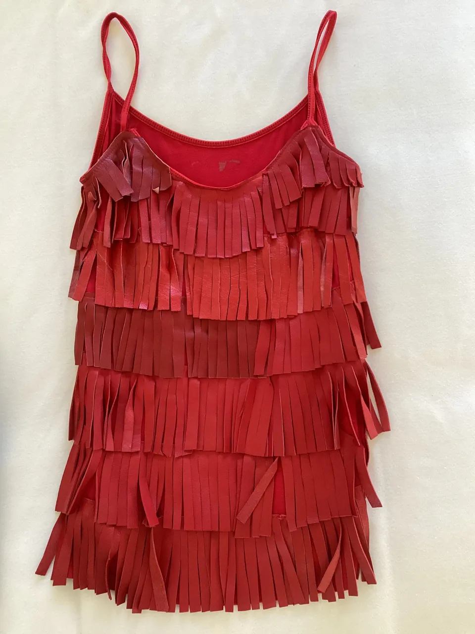 Musculosa Artesanal cuero · Talle S