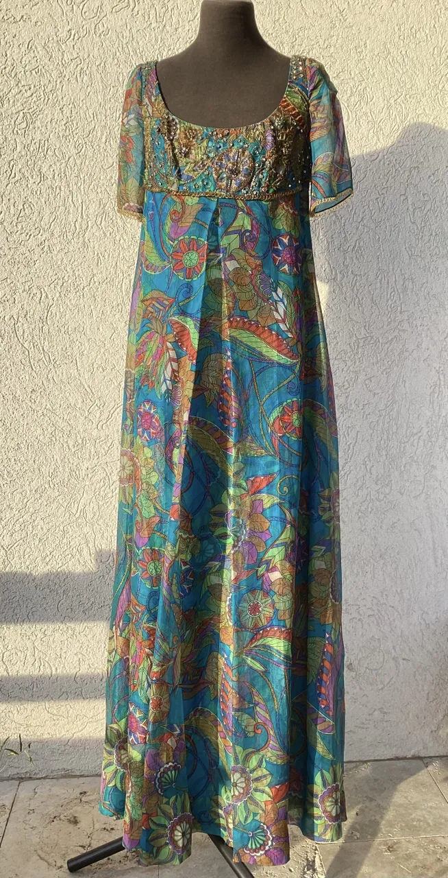 Vestido Feria vintage · Talle S