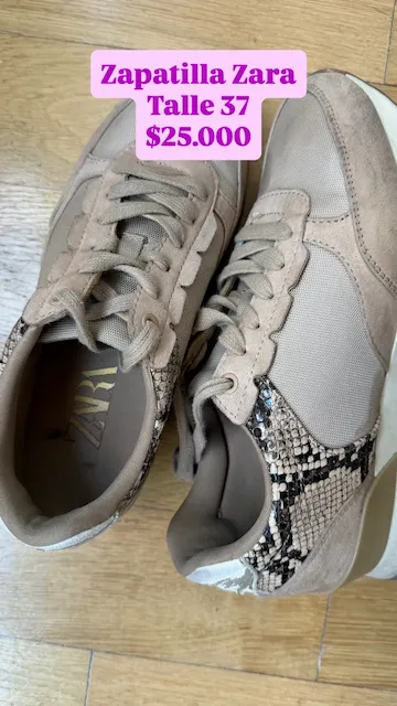 Zara · Talle AR 37