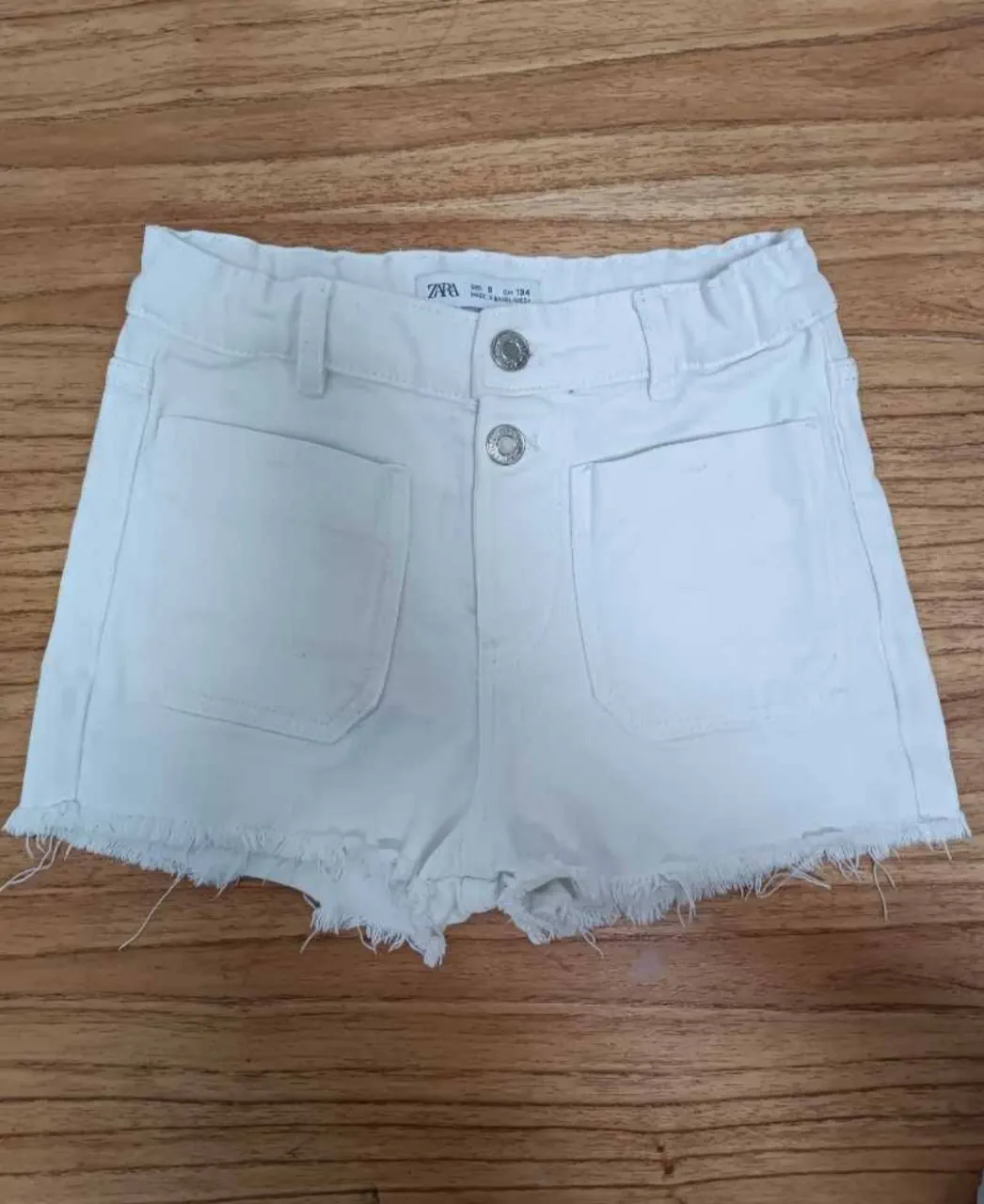 Short de jean Zara · Talle 9 años / 134 cm
