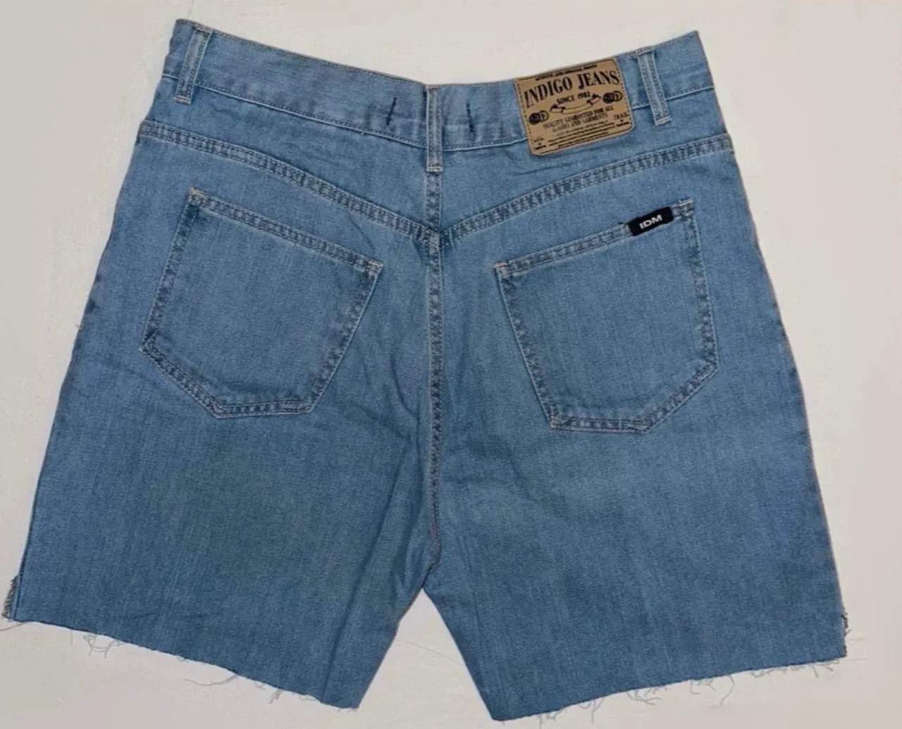 Short Indigo denim - imagen 3