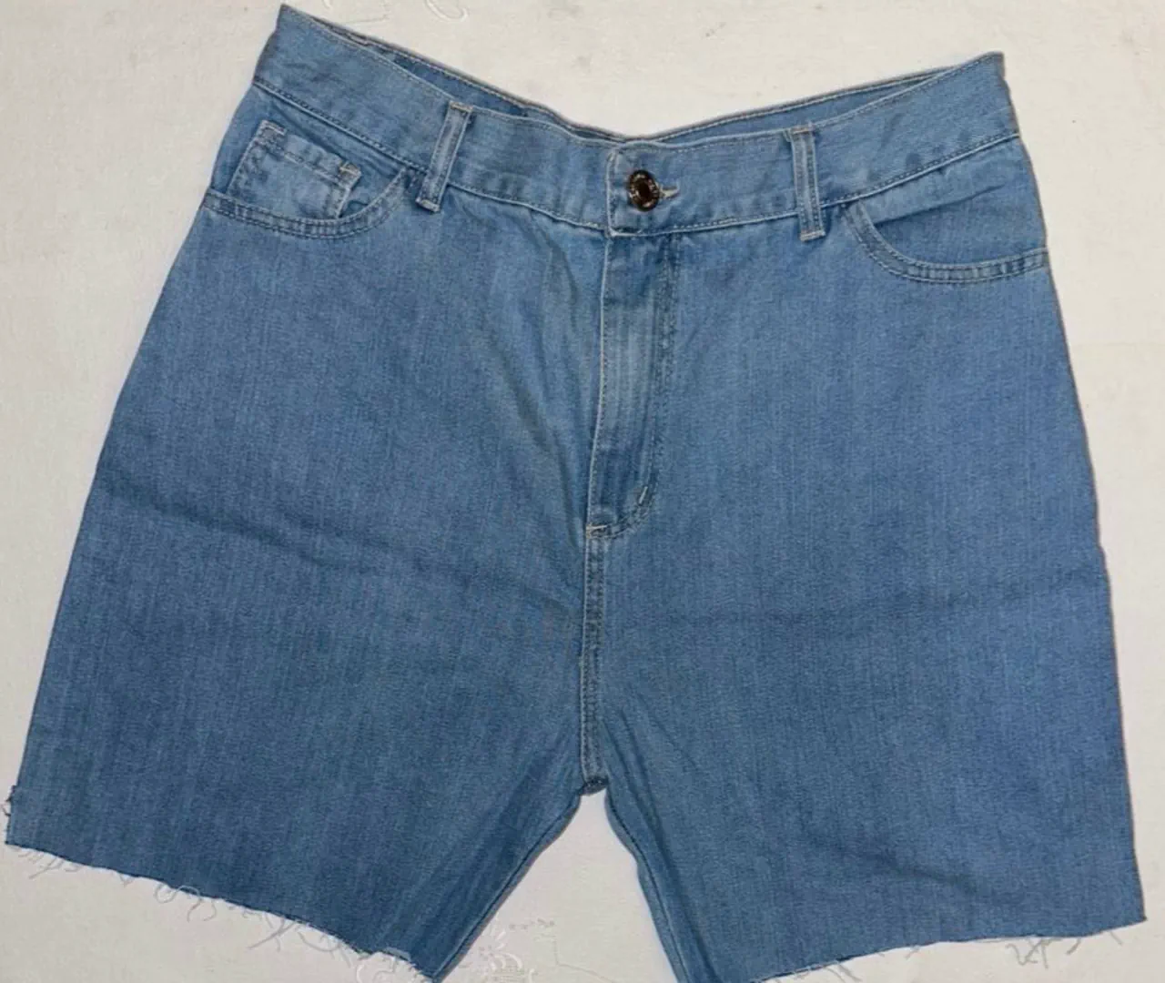 Short Indigo denim - imagen 2