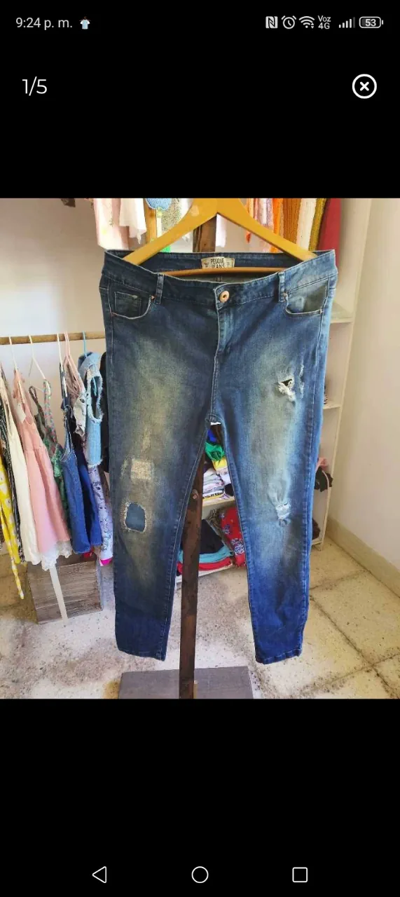 Jean Peuque jeans · Talle L