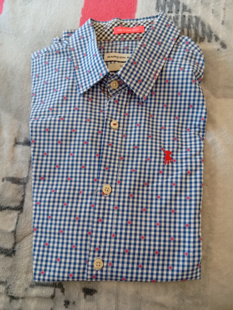 Polo y garzón garcía · Talle 14 años / 164 cm