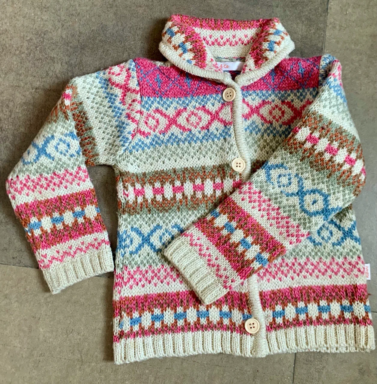 Sweater de cuello redondo Mimo & Co · Talle 4 años / 104 cm