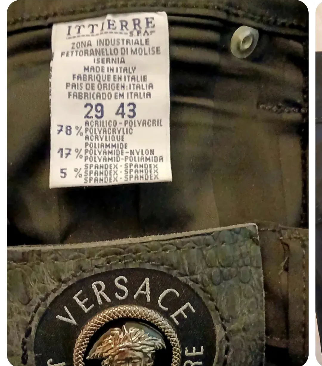 Pantalón Versace - imagen 3