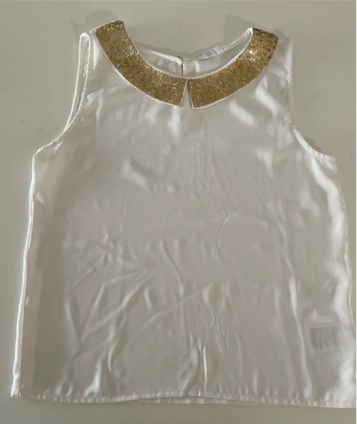 Camisa sin mangas H&M · Talle 14 años / 164 cm