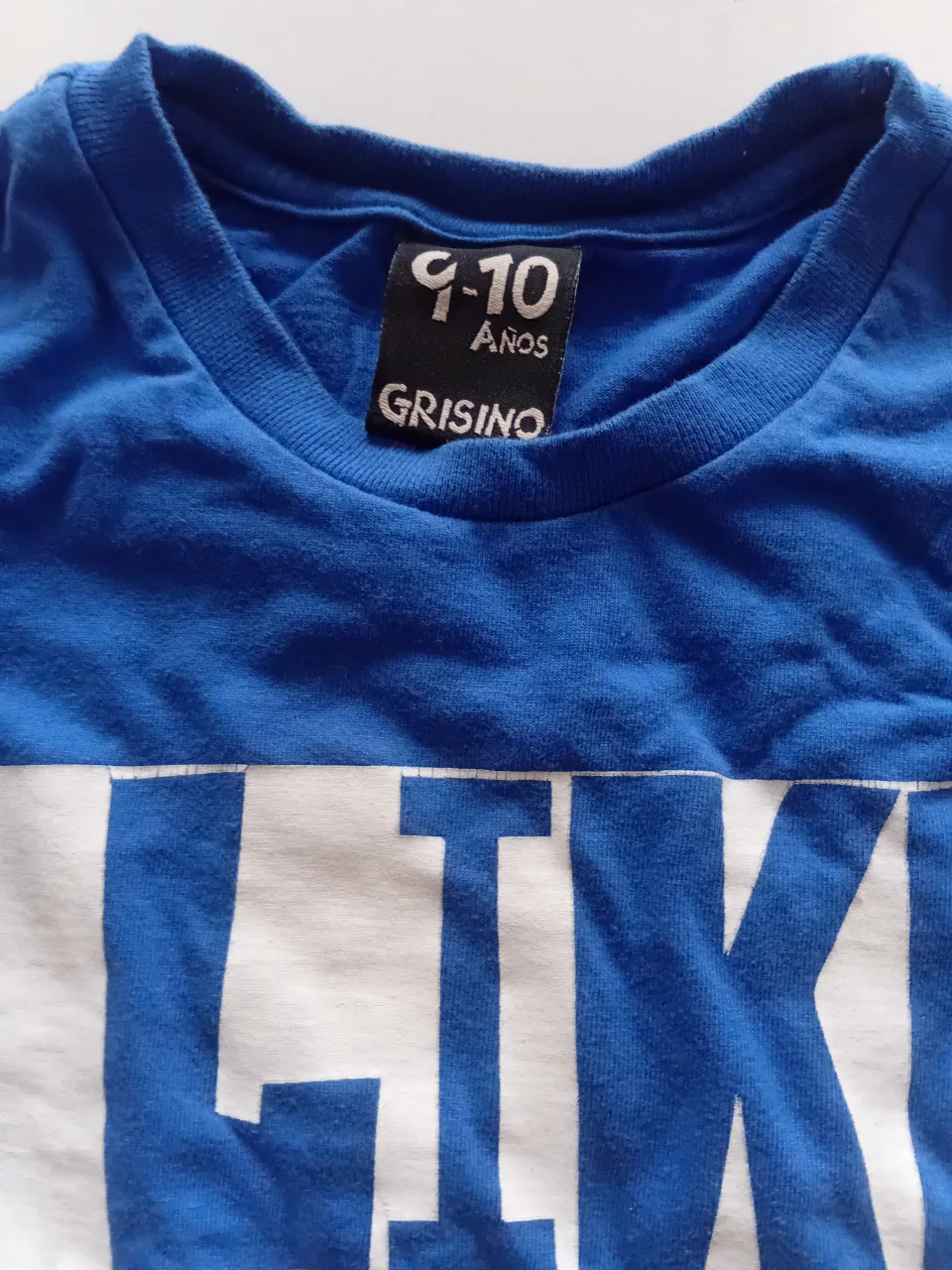Remera Grisino · Talle 10 años / 140 cm