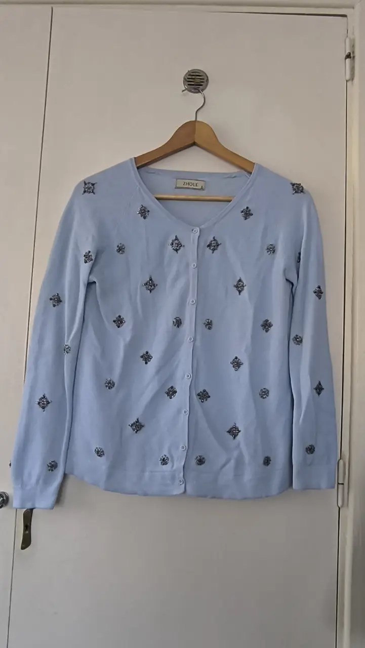 Cardigan Zhoue · Talle L