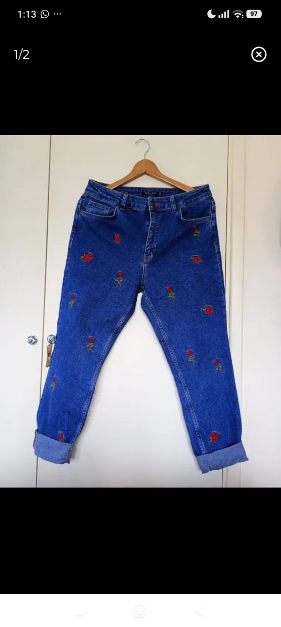 Jean Bershka · Talle EU 42
