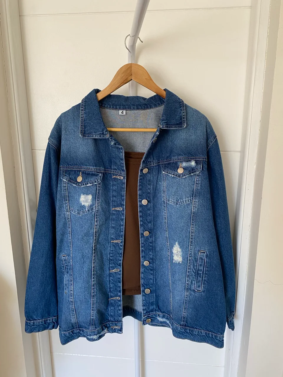 Campera Flores · Talle 4