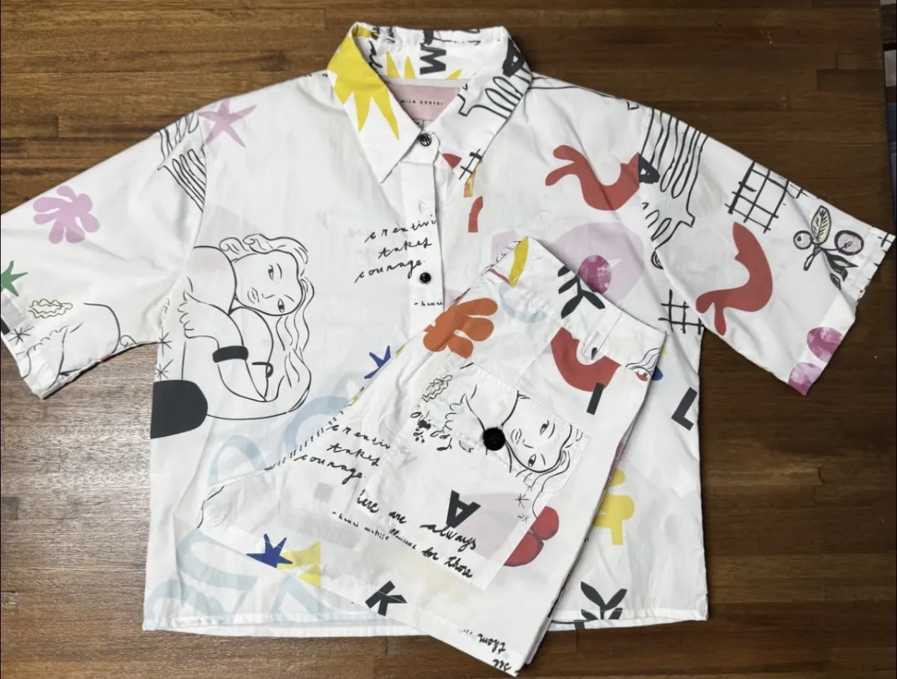 Camisa Mila Kartei · Talle M