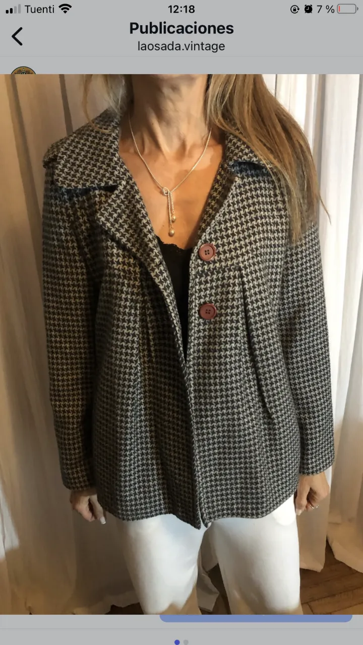 Campera Cómo quieres que te quiera · Talle M