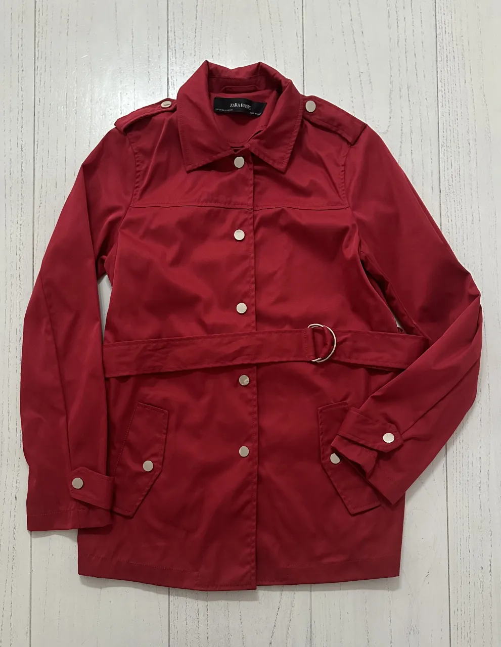 Impermeable Zara Basic · Talle XS