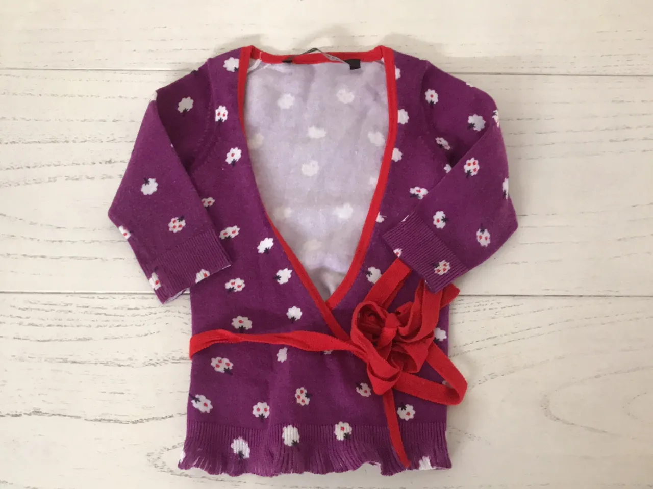 Sweater de cuello redondo Little akiabara · Talle 12–18 meses / 80 cm