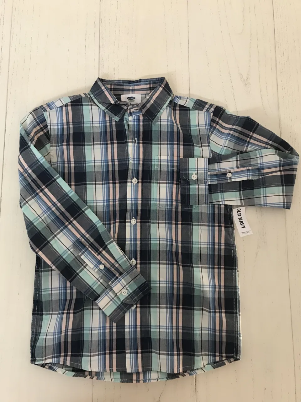 Camisa manga larga Old Navy · Talle 8 años / 128 cm